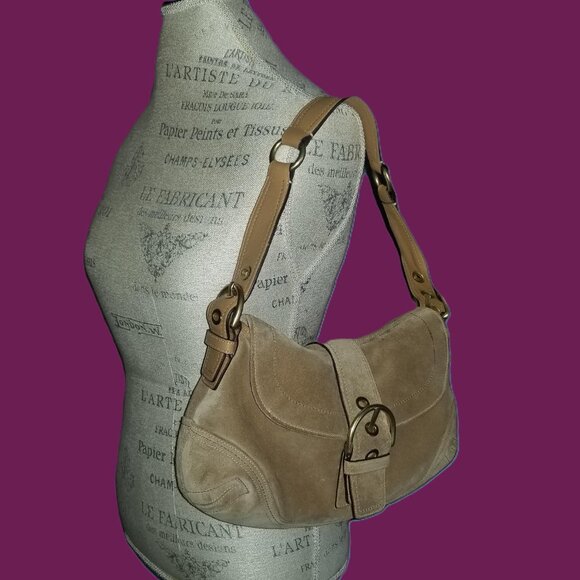Coach Y2K Soho Suede Shoulder bag - Picture 6 of 13